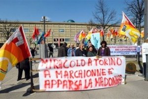 Pracownicy zakładów Fiata protestowali we Włoszech