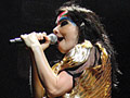 Islandzka wokalistka Bjork / fot. PAP/EPA/Steve C. Mitchell