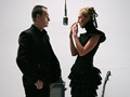 Duet Lipnicka & Porter na planie videoclipu "Old Time Radio" / fot. PAP/Pawe� Supernak