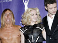 Iggy Pop, Madonna i Justin Timberlake / fot. PAP/EPA/Peter Foley
