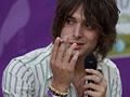 Szkocki piosenkarz Paolo Nutini podczas konferencji prasowej / fot. PAP/EPA/Steve C. Mitchell