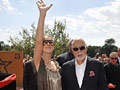 Celine Dion z m�em / fot. RMF FM