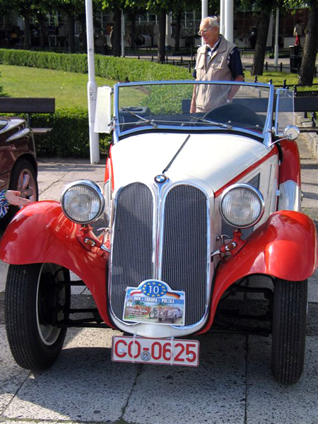 Oldtime'ery BMW w Sopocie