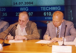 Po lewej S. Tyczyński