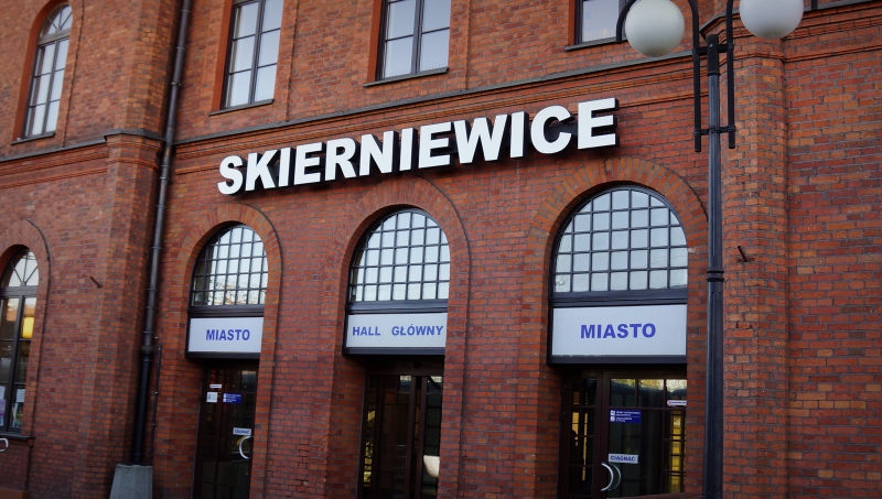 Skierniewice - Dworzec z "Lalki" / Fot. Agnieszka Wyderka