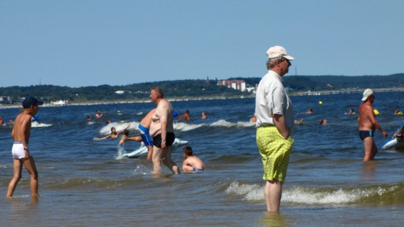 Plaża w Świnoujściu  / Fot. Aneta Łuczkowska, RMF FM